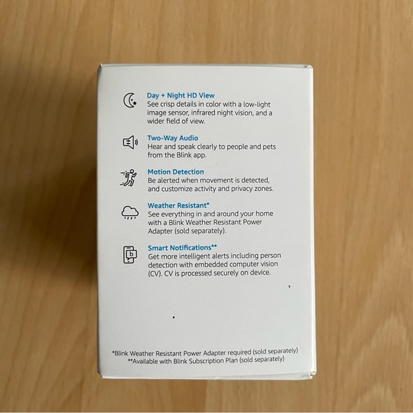 Blink Mini 2 Security Camera 1080p HD 2-Way Audio,  NEW IN BOX, Sealed - Picture 8 of 9